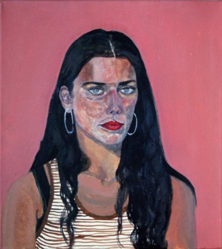 Marina Balsamo 1995 Acryl auf Leinwand 50×45 cm (c) Andrea Muheim