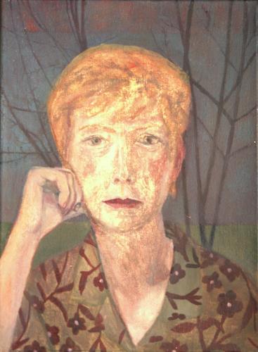 Ida Dommen 1998 Öl auf Leinwand 40×30 cm (c) Andrea Muheim