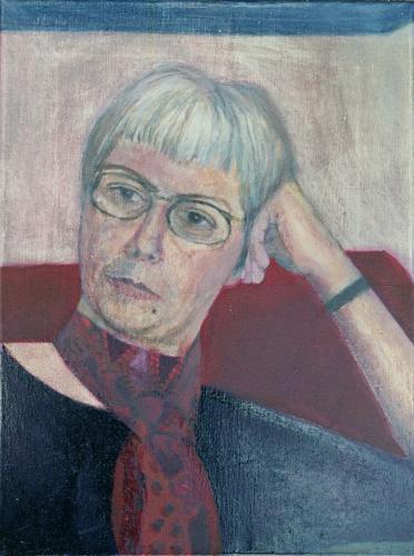 Sylvia Wüthrich 1998 Öl auf Leinwand 40×30 cm (c) Andrea Muheim